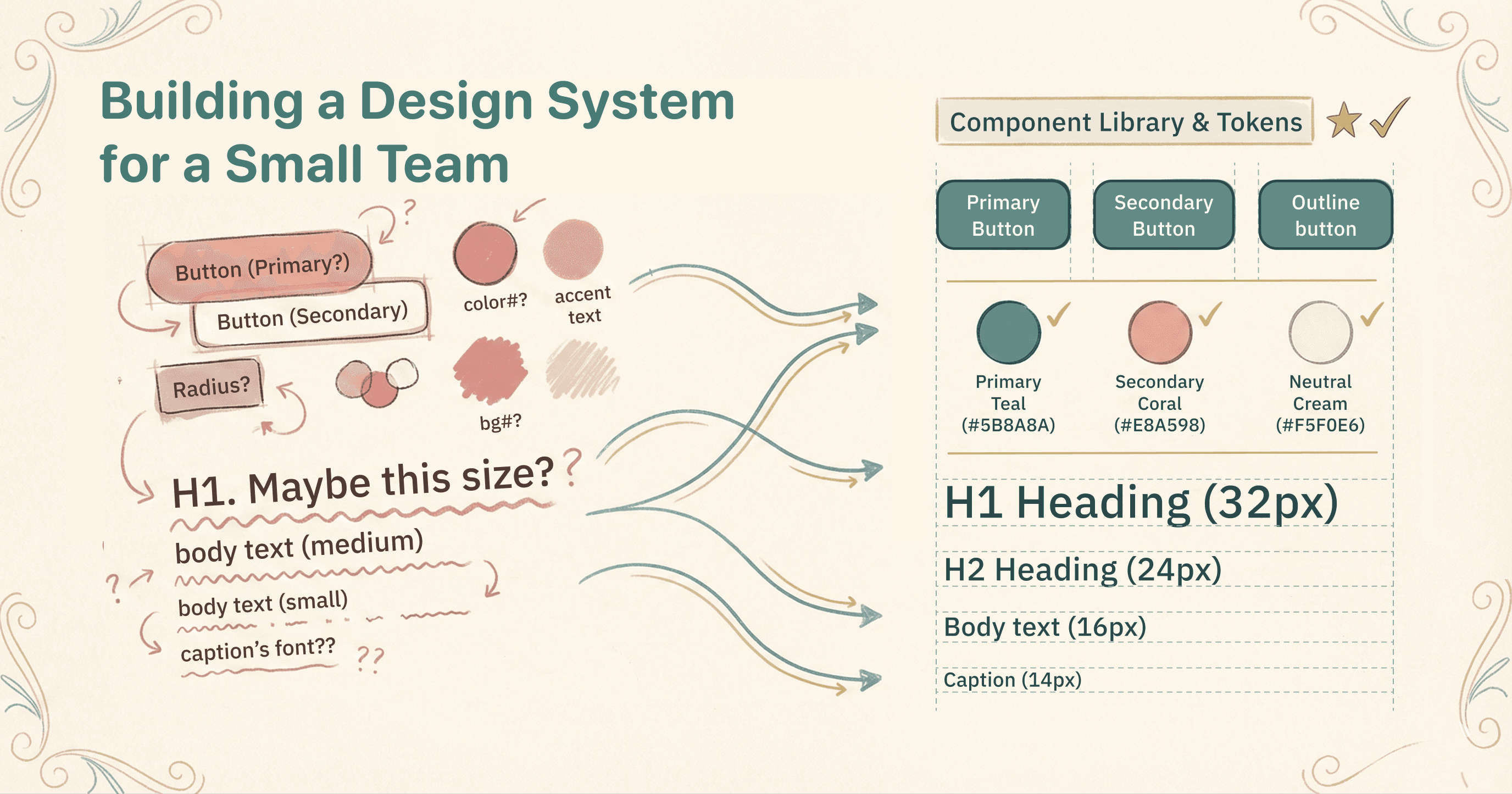 Building a Design System for a Small Team