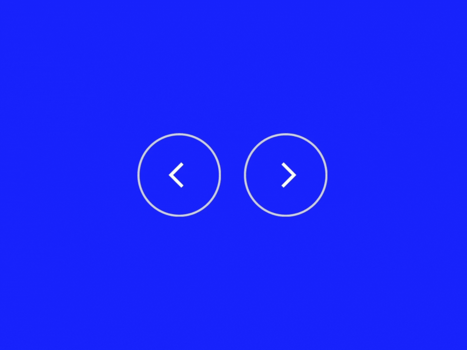 Arrow button with circular ripple effect on click